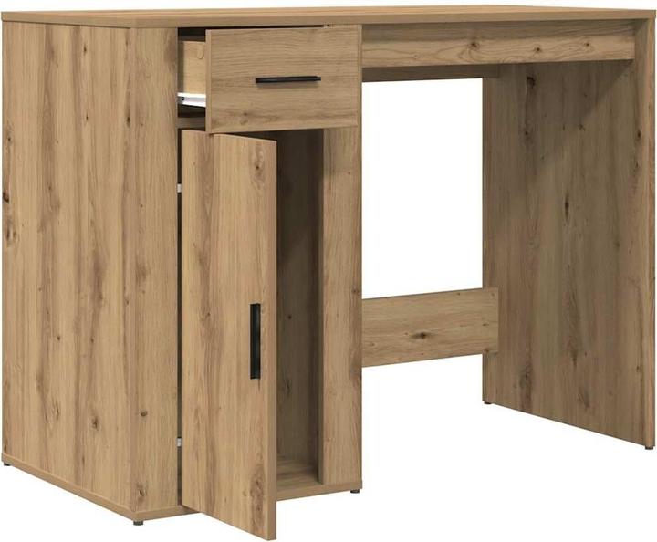 Image du produit vidaXL Schreibtisch Artisan-Eiche 100x49x75 cm Holzwerkstoff Bürotisch (100 x 49 x 75 cm)