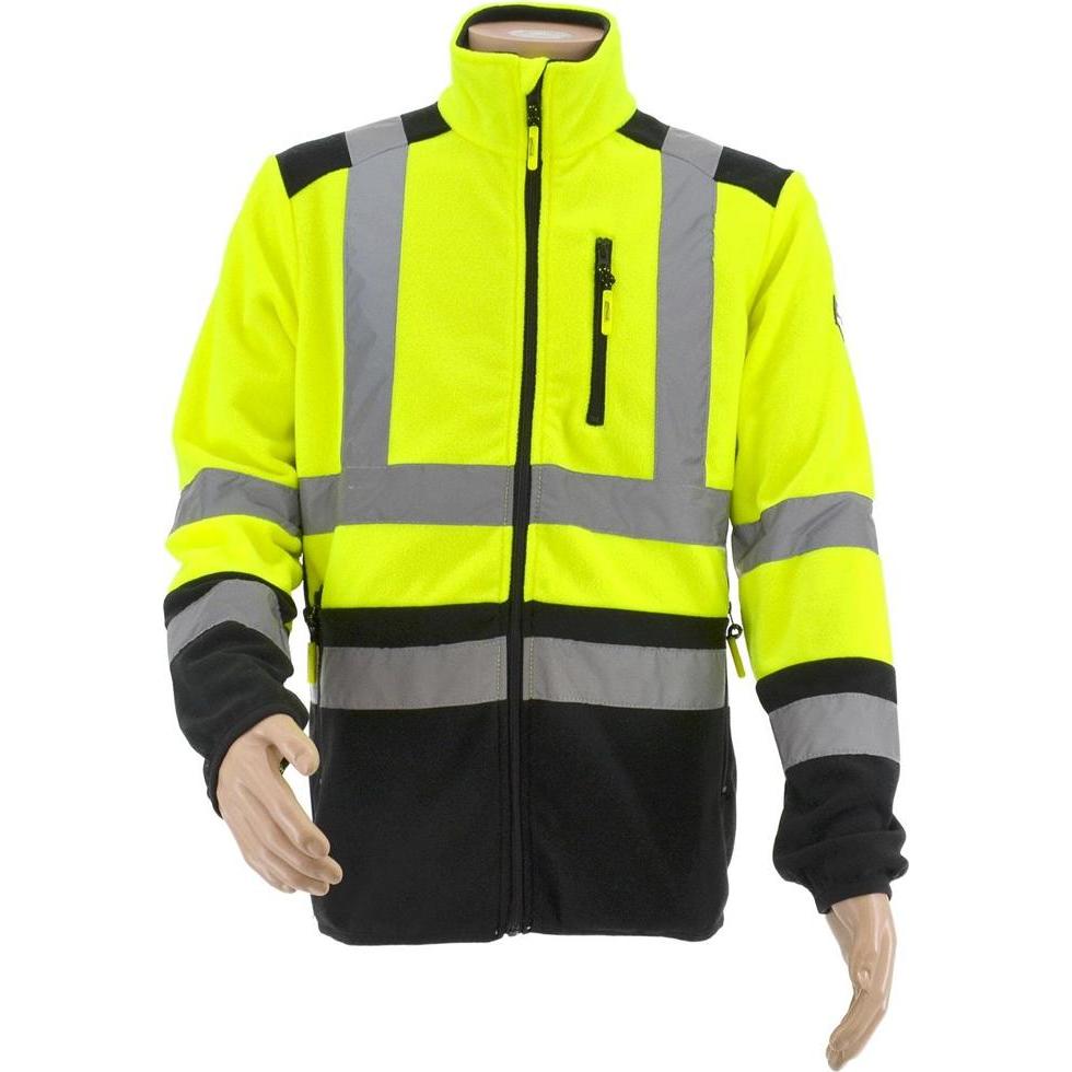 Awtools, Jacke, Fleecejacke T3/ Reflektierend Gelb/ M (M), Gelb, M