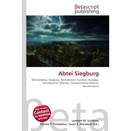 Abtei Siegburg, Sachbücher
