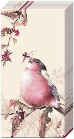 Actual product image IHR Taschentuch Beautyful Bullfinch