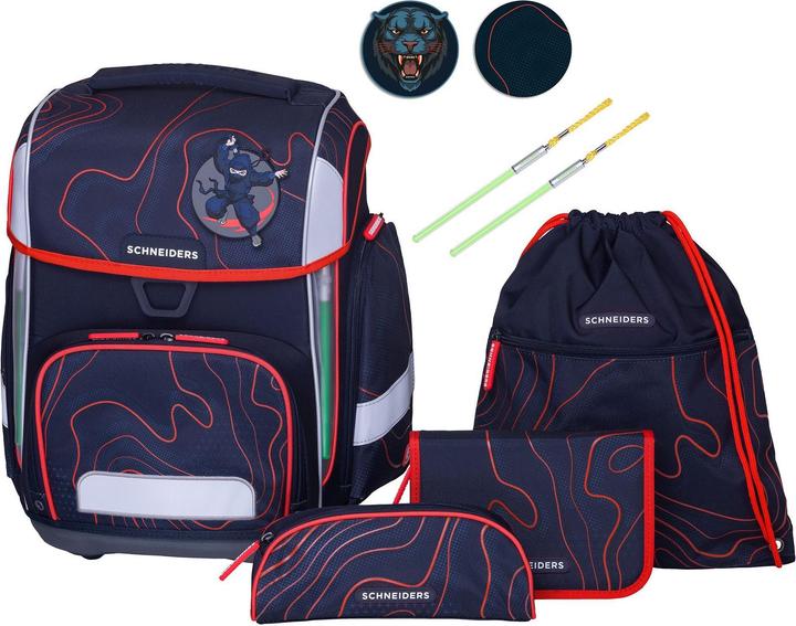 Actual product image Schneiders Ergolite 8-piece school bag set (21 l)