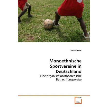 Monoethnische Sportvereine in Deutschland, Fachbücher von Simon Böer