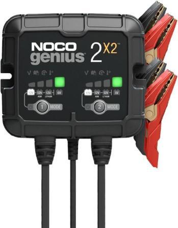 Noco Genius 2x2 Batterieladegerät 2x2A/6-12V (12V, 6V, 0.01 A)