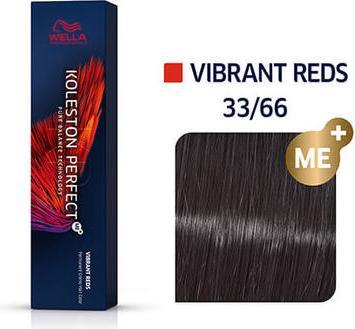 Image du produit Wella Koleston Perfect Rouge vif (33/66 brun foncé brun intense intense violet-intensif)