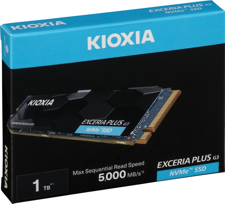 Actual product image Kioxia Exceria Plus G3 (1000 GB, M.2 2280)
