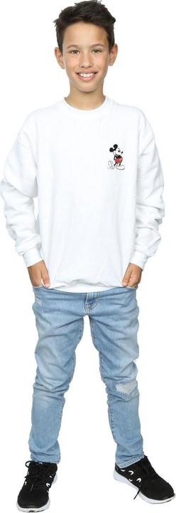 Produktbild Disney Mickey Mouse Kickin Retro Chest Sweatshirt Jungen (152, 158)