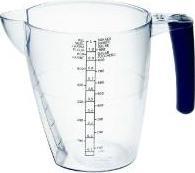 Produktbild Plast team Messbecher, 1,0 Liter, transparent (1000 ml)