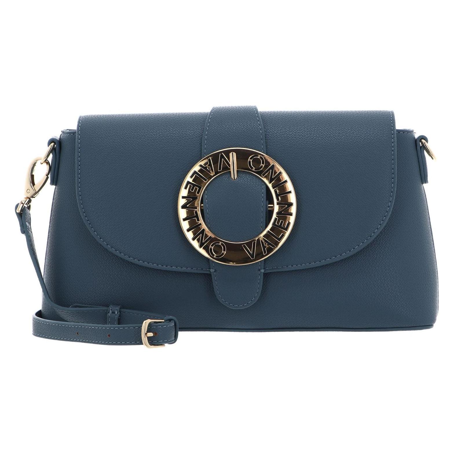 Valentino, Damen, Handtasche, Umhängetasche Bowery - Pulver, Blau, Grau