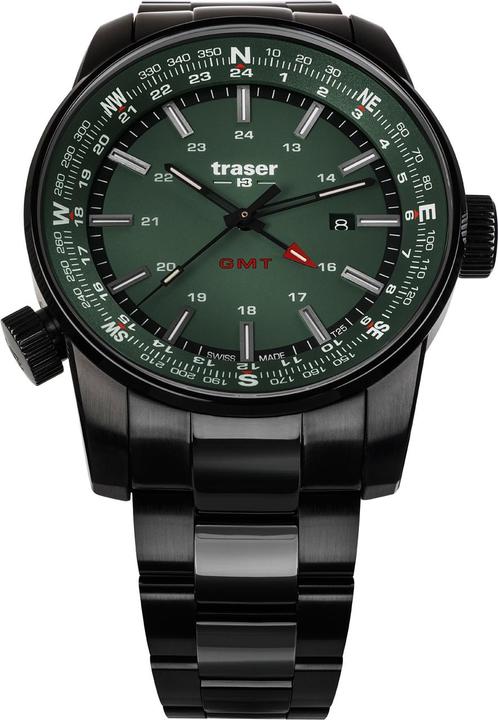 Produktbild Traser P68 Pathfinder GMT (Uhr mit Schmuckstein, 46 mm)
