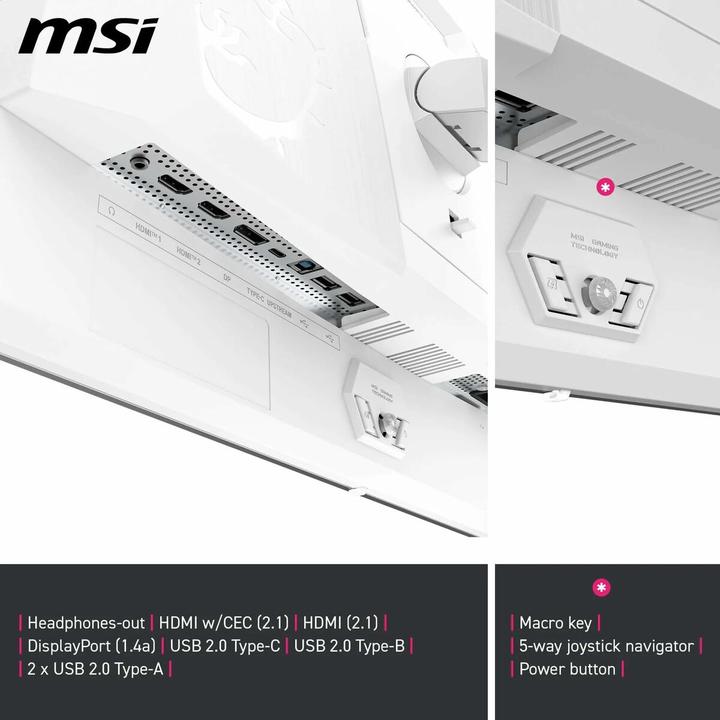 Produktbild MSI MPG 321URXW QD-OLED (3840 x 2160 Pixel, 31.50")