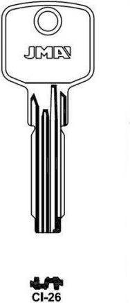 Actual product image JMA BLANK KEY (CI-26)