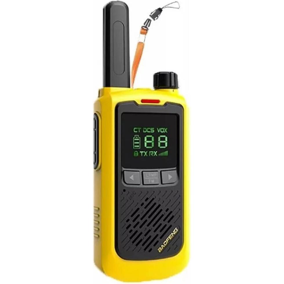 Baofeng Walkie-Talkie BF-T17 Giallo (10 km), Walkie-talkie, Giallo