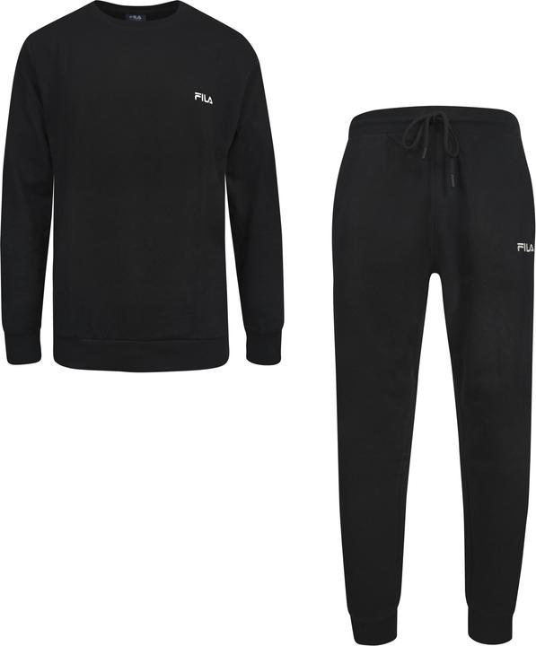 Produktbild FILA Man Long Pyjamas in Cotton Brushed Fleece (S)