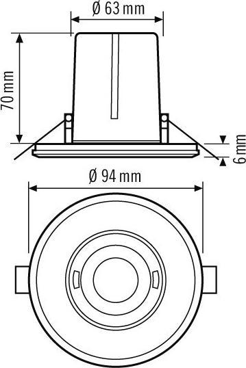 Image du produit Esylux Détecteur de mouvement UP blanc (8 m)