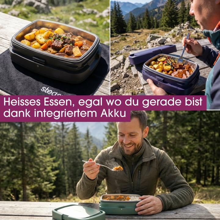 Productafbeelding Steasy-Shop Stevige elektrische lunchbox