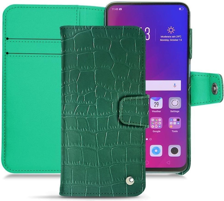 Crocodile pino ( Pantone #173F35 )