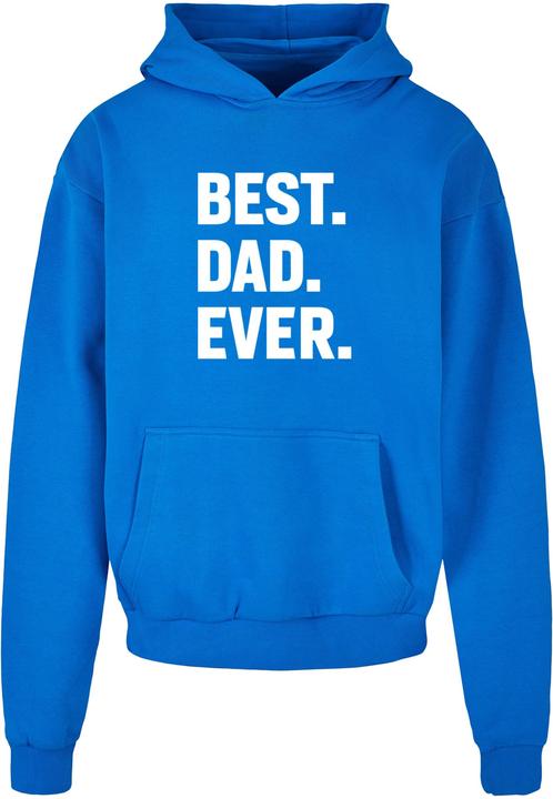 Produktbild Merchcode Fathers Day - Best Dad Ever Ultra Heavy Hoody - 112979 (L, S)