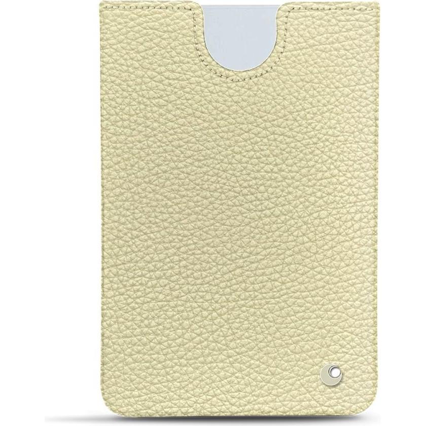 Noreve Lederschutzhülle (Microsoft Surface Duo), Smartphone Hülle, Beige