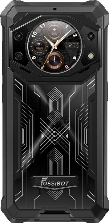 Actual product image Fossibot F101 Pro - Smartphone black (128 GB, Black, 5.43", Dual SIM + SD, 4G)