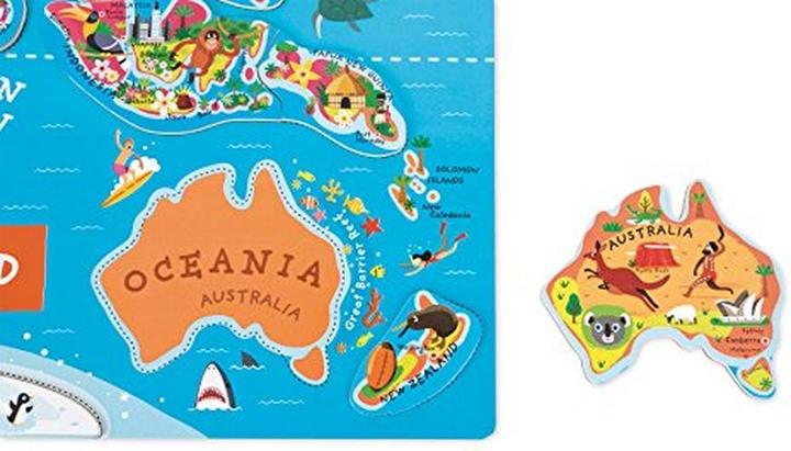 Immagine prodotto Janod Mappa del mondo (92 pezzi)