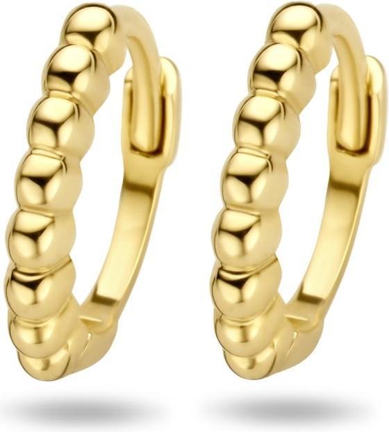 Marie Celeste Klapoorringen Bolletjes 10 mm - 10 mm - Gold (14 karaat geelgoud)