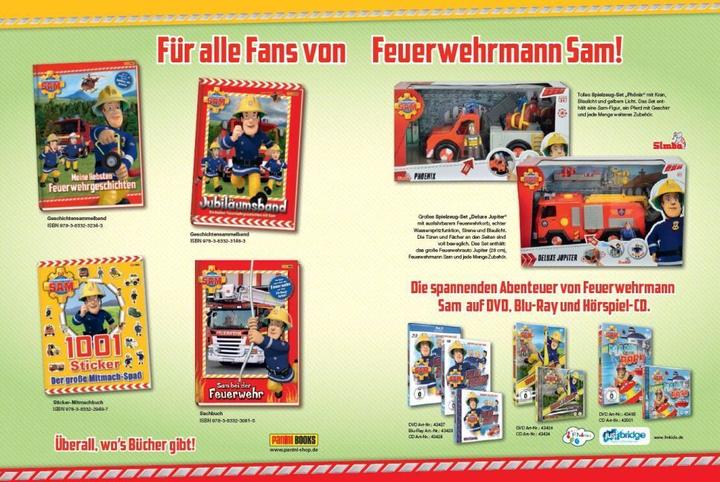 Image du produit Panini Feuerwehrmann Sam Gutenachtgeschichten (Allemand, Surtaxe Katrin, 2016)