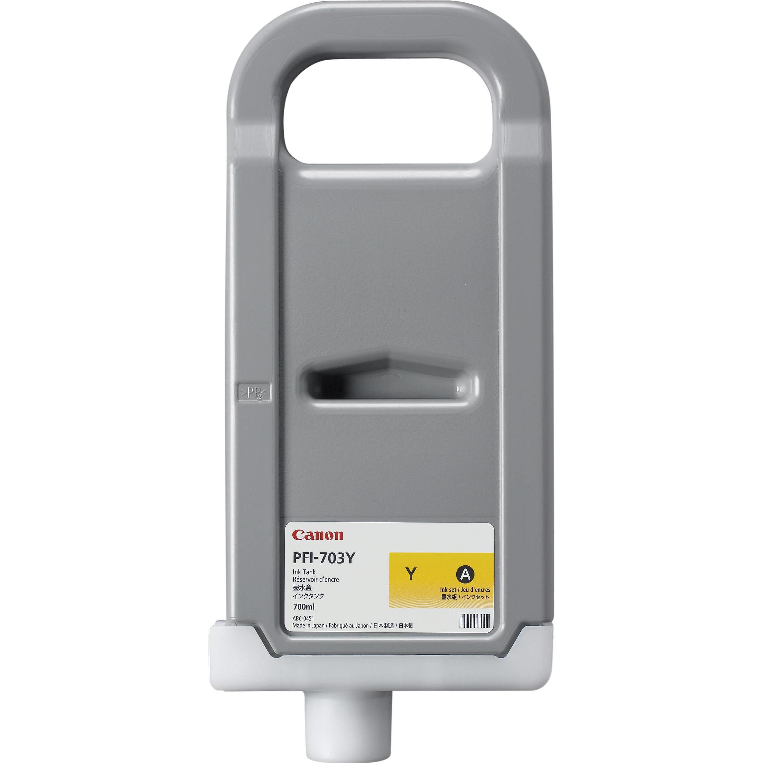 Canon, Druckerpatrone, Pfi-703y (Y)