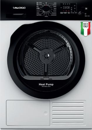 SanGiorgio San Giorgio SDR8I Wäschetrockner 8 kg a (8 kg, Links)