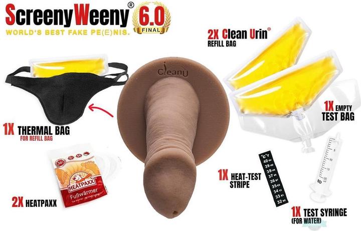 Image du produit CleanU Screeny Weeny Set 6.0 Blanc Mulâtre circoncis