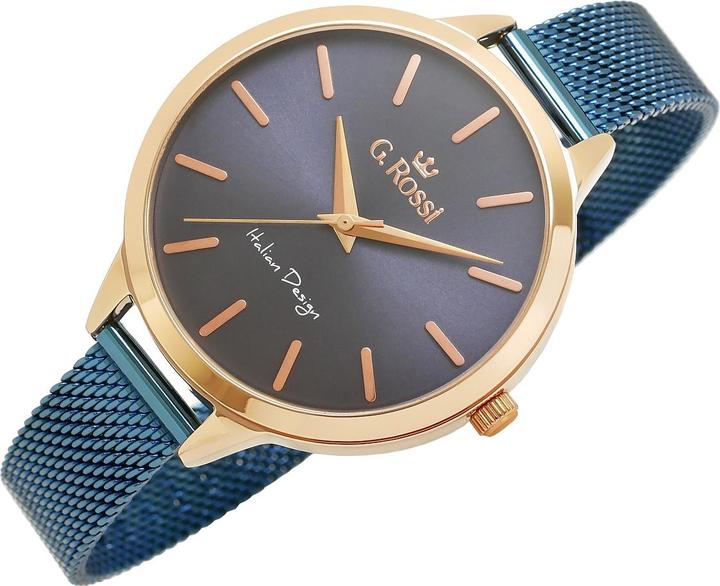 Produktbild Gino Rossi Watch G.Rossi WOMEN'S WATCH - 10296B (zg680j) + universal BOX