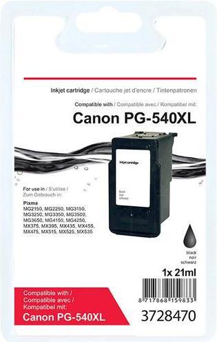 Produktbild Office Depot Tintenpatrone Kompatibel Canon PG-540XL Schwarz (BK)