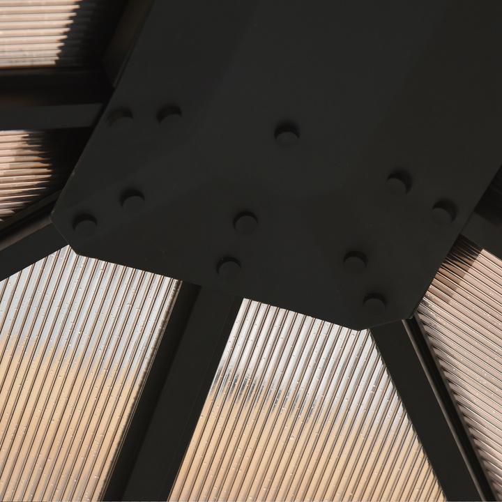 Produktbild Outsunny Gartenpavillon mit Reissverschlüssen (300 cm, 400 cm)