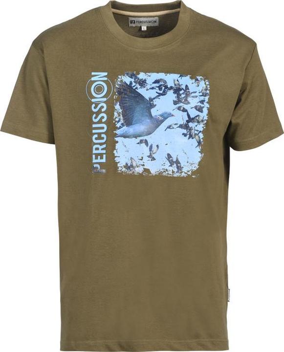 Produktbild Percussion T-Shirt mit Siebdruck Taube (M)