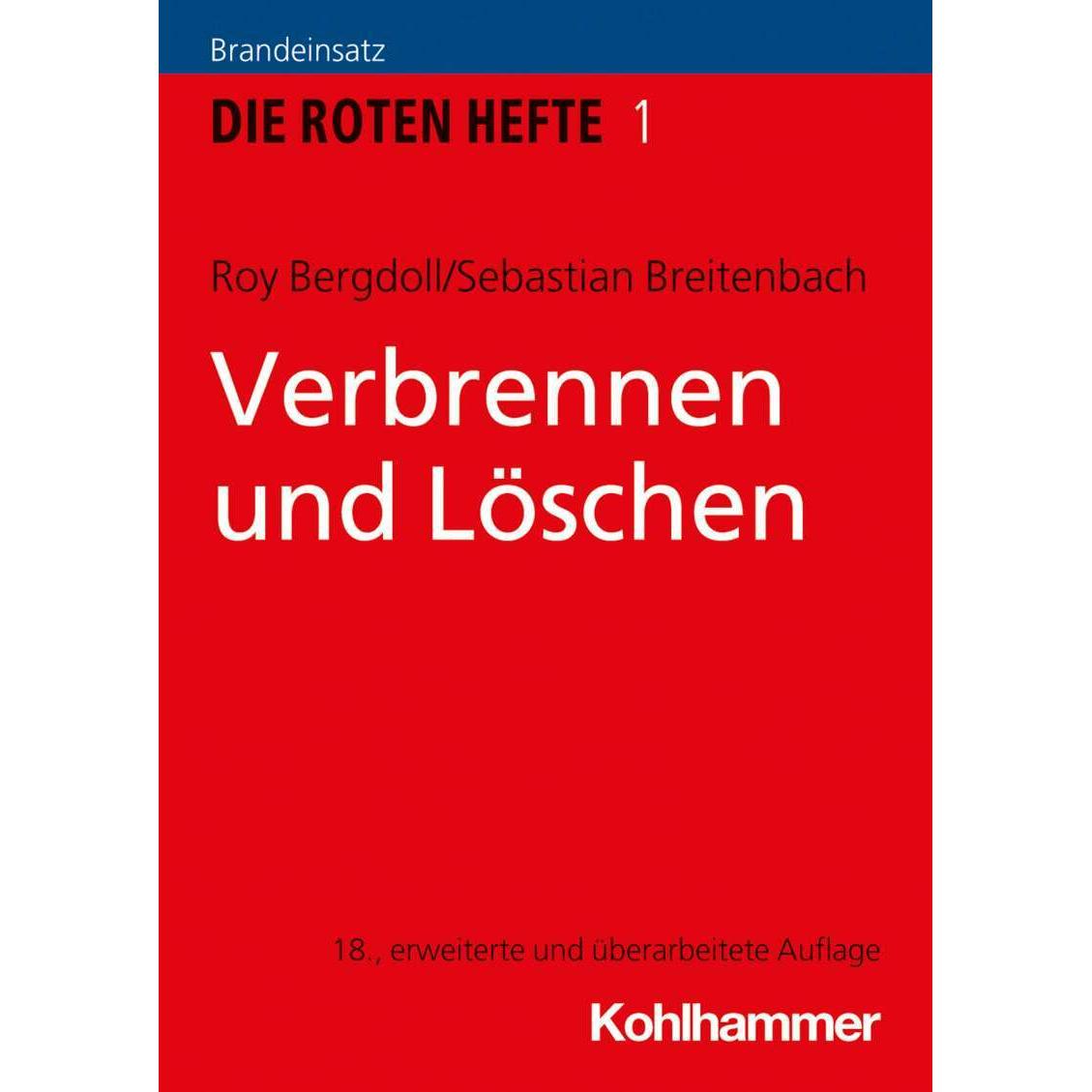 Verbrennen und Löschen, Fachbücher von Roy Bergdoll, Sebastian Breitenbach