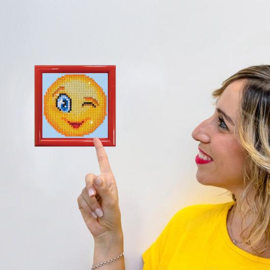 Actual product image Diamond Dotz Wink Wink with frame