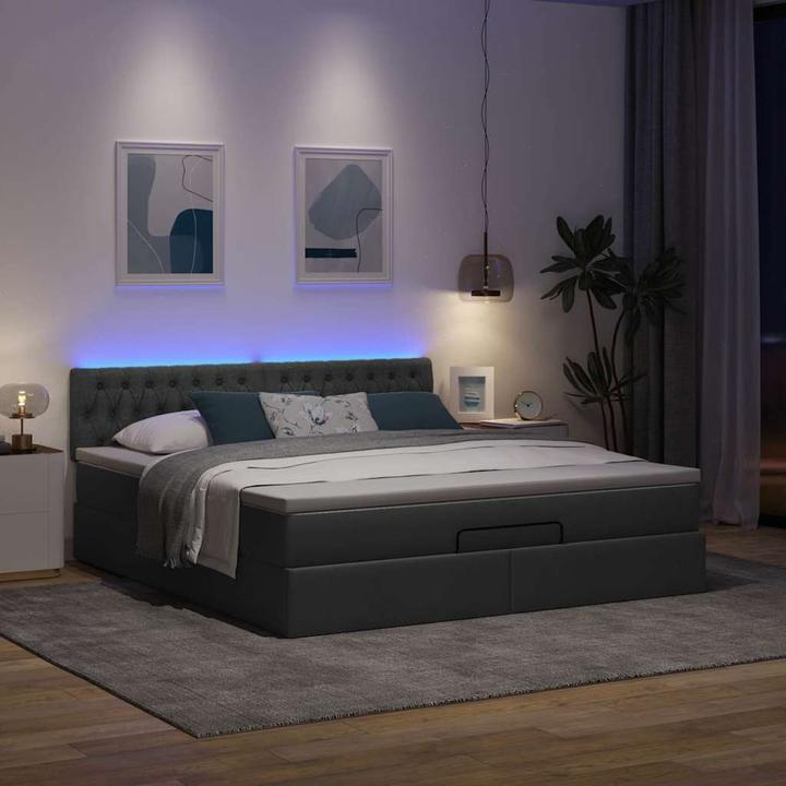Produktbild vidaXL Ottoman-Bett (160 x 200 cm)