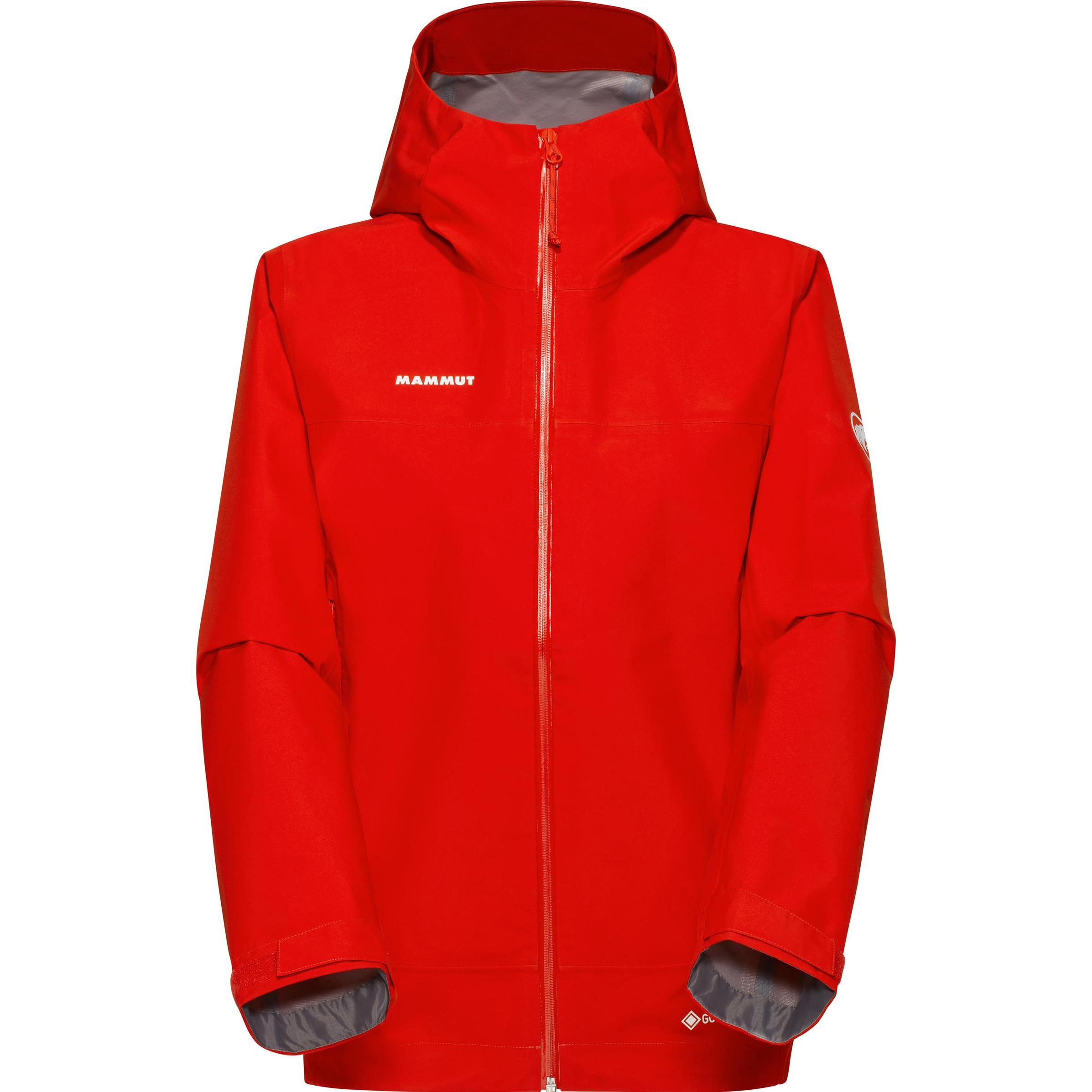 Mammut, Damen, Jacke, Crater Light HS Hooded Jacket, Hardshelljacke (L), Rot, L