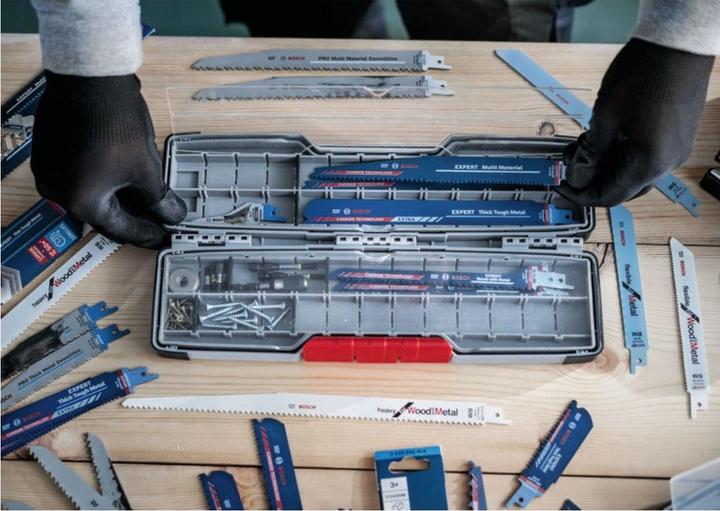 Produktbild Bosch Professional Zubehör PRO Tough Box Small für Zubehör, 43 x 87 x 210 mm