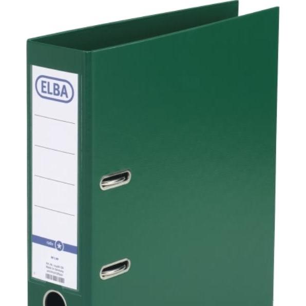 Elba, Ordner, Ordner rado star, Rückenbreite: 80 mm, grün, DIN A4 Einband aussen (A4, 80 mm, 1 x)