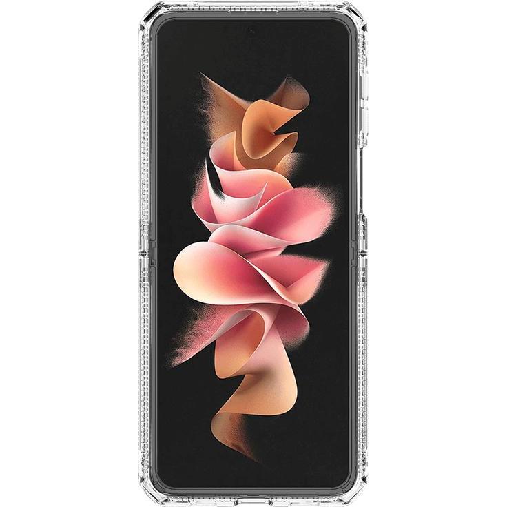 Thumbnail - Itskins Drop-Protection Cover HYBRID CLEAR transparent (Samsung Galaxy Z Flip3), Smartphone Hülle, Transparent
