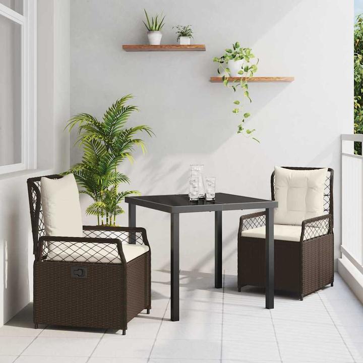 Produktbild vidaXL Garten Essgruppe (80 x 80 x 73 cm)