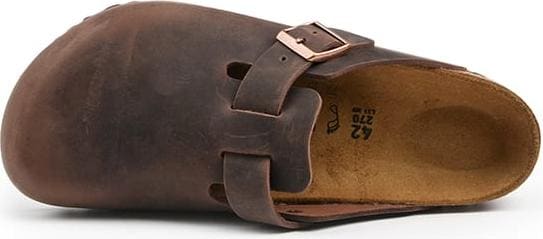 Actual product image Birkenstock Boston Nubuck Leather Normal (44)