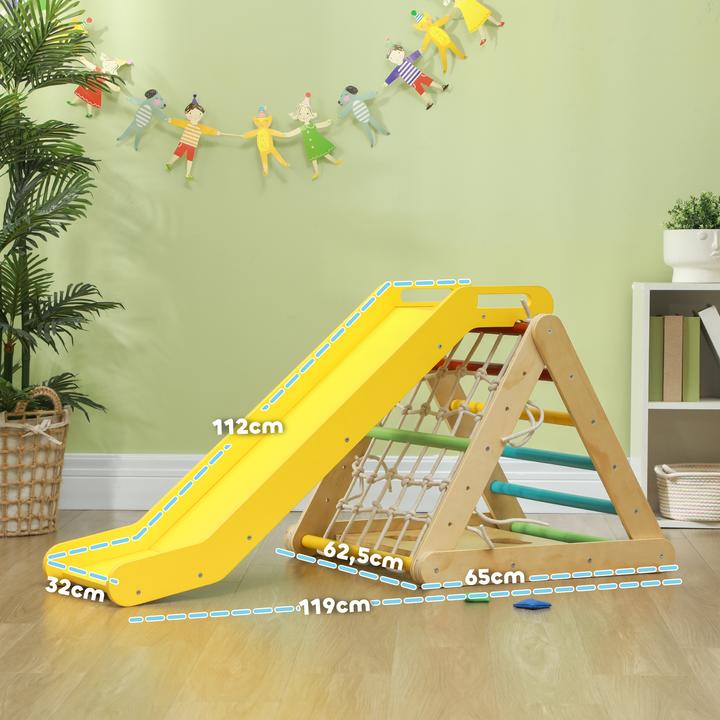 Produktbild Aiyaplay Klettergerüst Kiefernholz, Mehrschichtenplatte Mehrfarbig