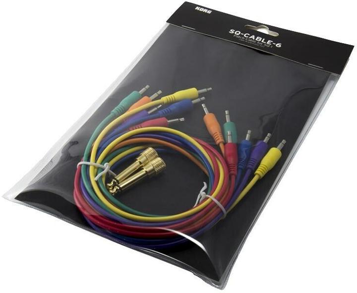 Actual product image Korg Sq-Cable-6 (0.75 m, AUX cable)