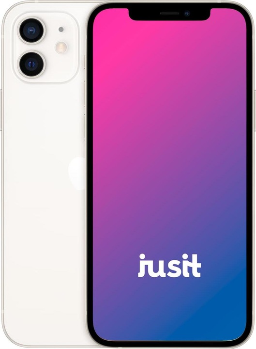 Produktbild jusit iPhone 12 (128 GB, White, 6.10", 12 Mpx, B / Sehr gut)