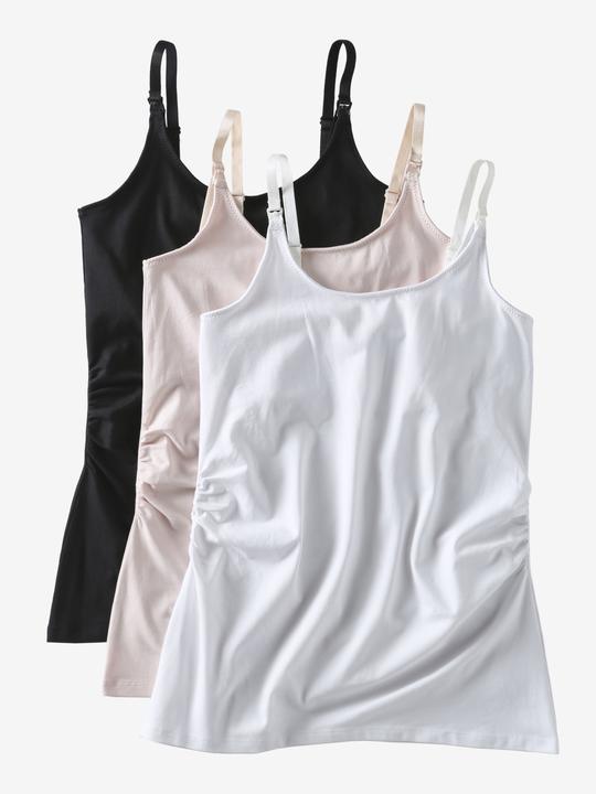 Produktbild Envie de Fraise Bio-Kollektion: 3er-Pack Tops für Schwangerschaft und Stillzeit