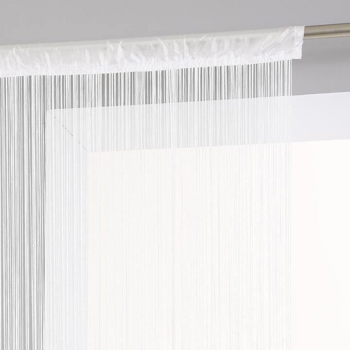 Actual product image Atmosphera CURTAIN WHITE THREAD 90X200 D (90 x 200 cm)