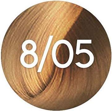 Actual product image Wella Illumina 8/05 Hair Colour 60ml (8, 05 Light blonde natural mahogany)