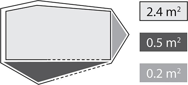 Produktbild Robens Cress 2 Pro (Kuppelzelt, 2.30 kg, 2 Personen)