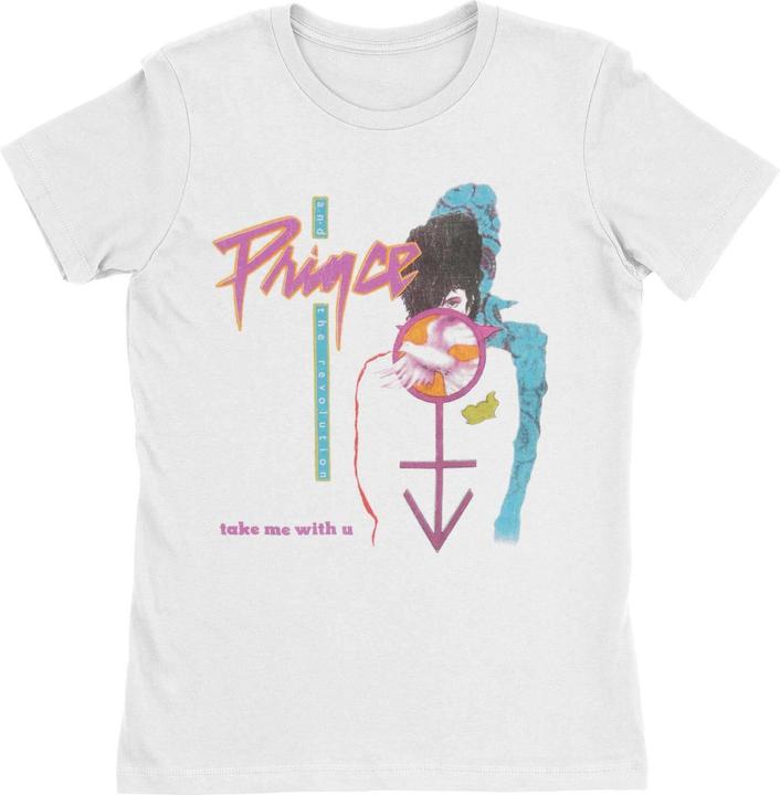 Immagine prodotto Prince Take Me With U Maglietta Donna (L)